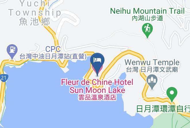 Nantounty - Fleur De Chine Hotel Sun Moon Lake Maps