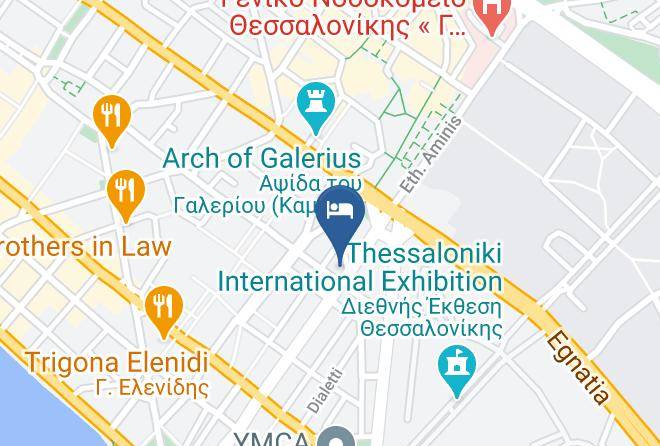 Salonica - Flh Authentic Retro Flat In Citycenter Maps