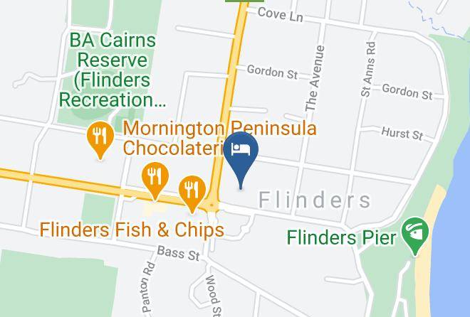 Mornington Peninsula - Flinders Cove Motel Maps
