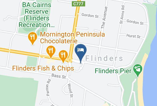 Flinders Hotel Map