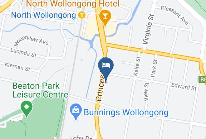 Wollongong - Flinders Motel Maps