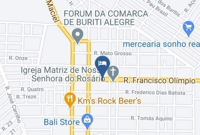 Buriti Alegre - Flip Palace Hotel Maps
