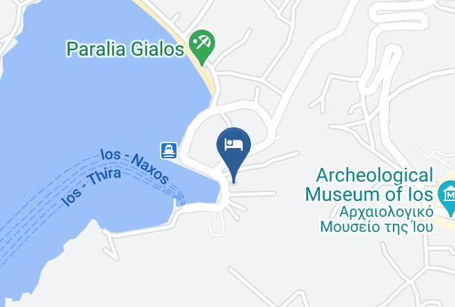 Thira - Flisvos Hotel Maps