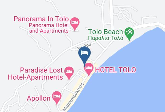 Argolis - Flisvos Royal Hotel Maps