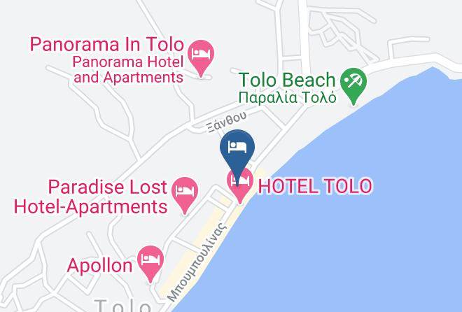 Argolis - Flisvos Royal Tolo Maps