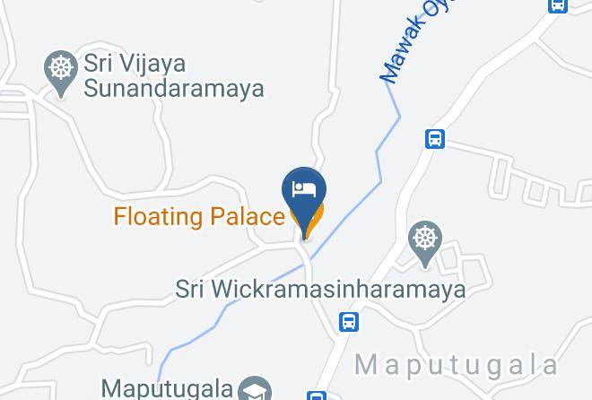 Colombo - Floating Palace Reception Hall Holiday Resort & Family Restaurant Maps
