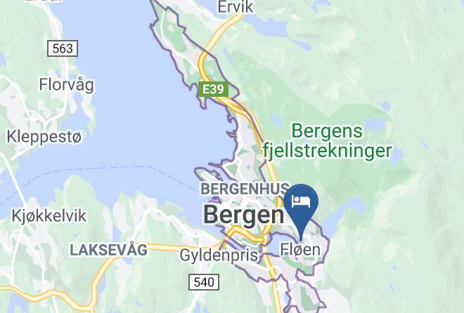 Floenbakken Gjestehus Map