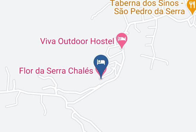 Nova Friburgo - Flor Da Serra Chales Maps