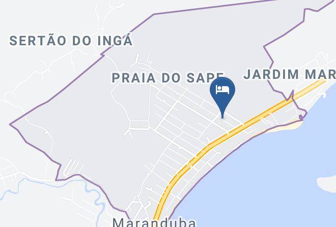 Ubatuba - Flor De Lis Flats Maps