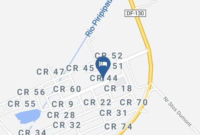 Brasilia - Flor De Maracuja Cama & Cafe Maps