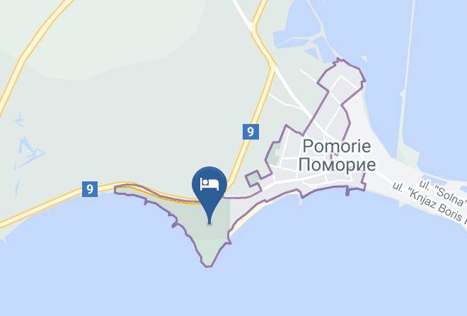 Pomorie - Flora Beach Resort Maps