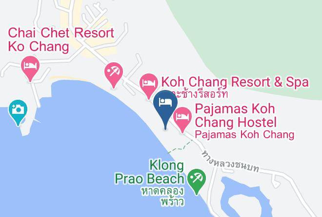 Amphoe Ko Chang - Flora I Talay Resort Maps