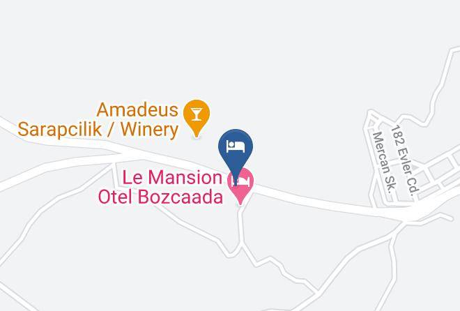 Bozcaada - Flora Otel Bozcaada Maps