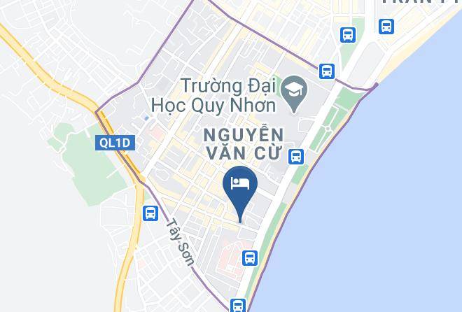 Flora Quy Nhon Hotel Map