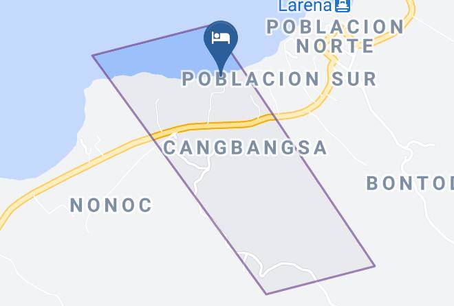 Siquijor - Flora's Dive & Resort Maps