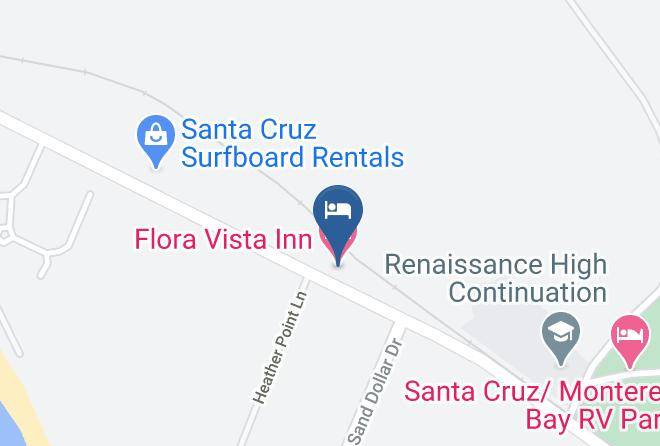 Santa Cruz - Flora Vista Inn Maps