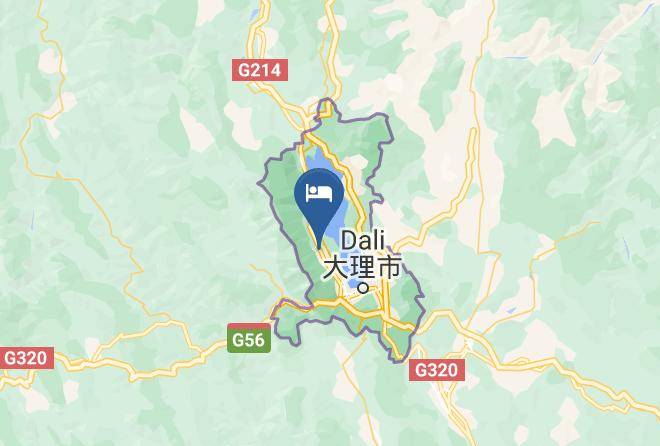 Floral Hotel Dali Zhonghefang Map