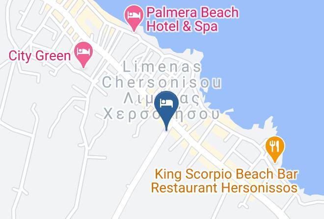 Iraklion - Floral Hotel Maps