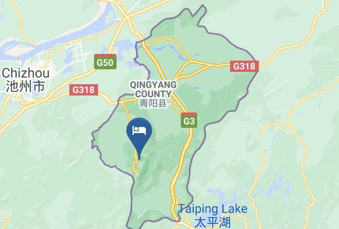 Chizhou - Floral Hotel Jiuhua Mountain Yunqi Lanshan Maps