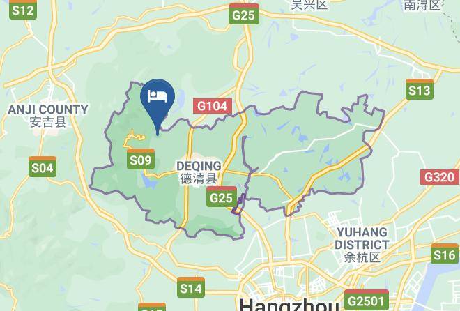 Floral Hotel Moganshan Yaozhuang Map