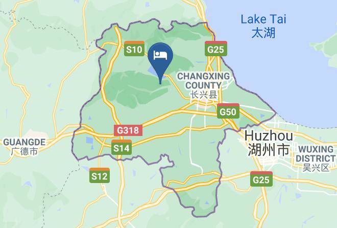 Huzhou - Floral Hotel Pinglu Maps
