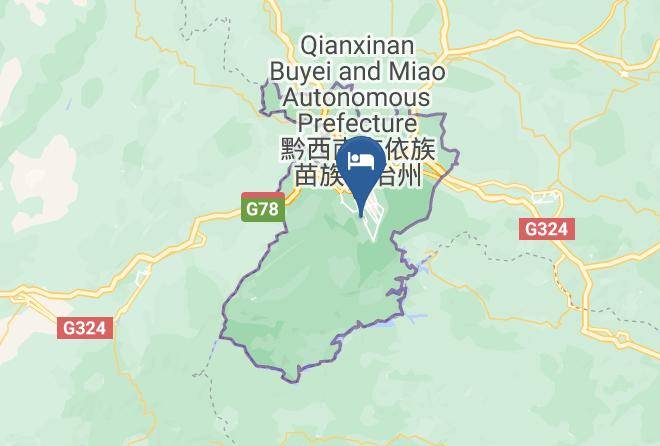 Qianxi Nan Aut Prefecture - Floral Hotel Pushu Maps