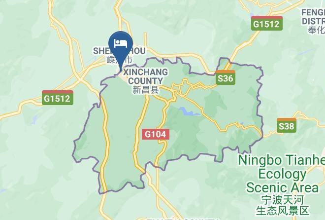 Shaoxing - Floral Hotel Qing Teng Li Shao Xing Maps