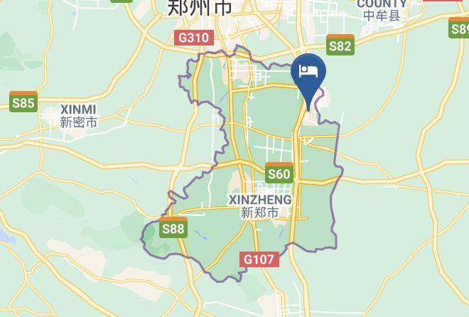 Zhengzhou - Floral Hotel Tian Cheng Airport Maps