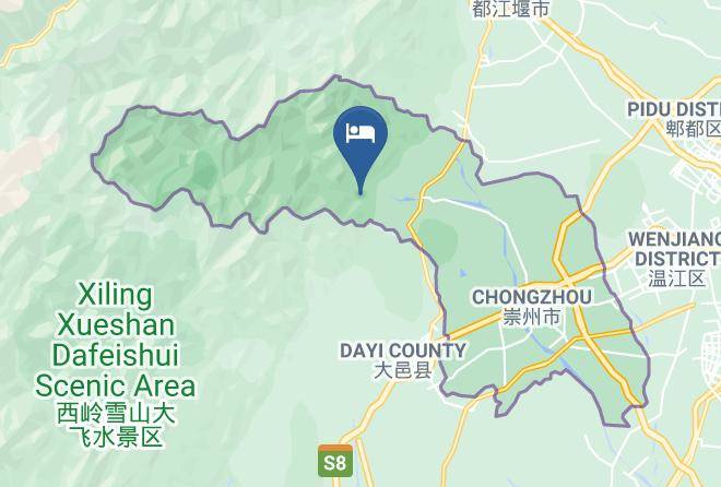 Chengdu - Floral Hotel West Wudang Taiji Palace Maps