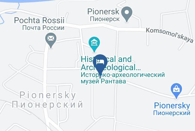 Pionerskiy - Florange Mini Hotel Maps
