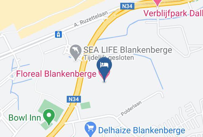 Floreal Blankenberge Map