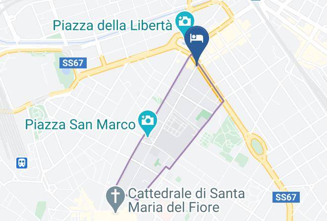 Florence - Hotel Firenze Capitale Maps