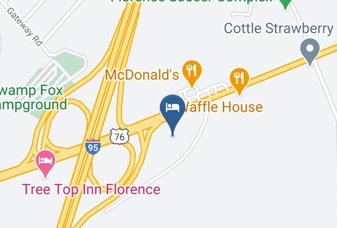 Florence Inn And Suites Map