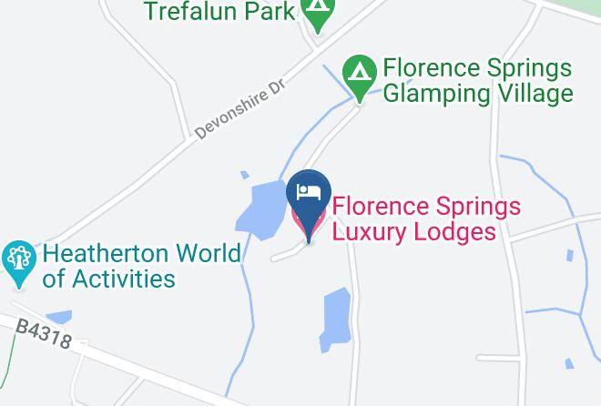 Pembrokeshire - Florence Springs Luxury Lodges Maps