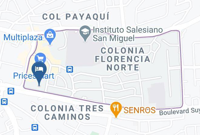 Distrito Central - Florencia Plaza Hotel Maps