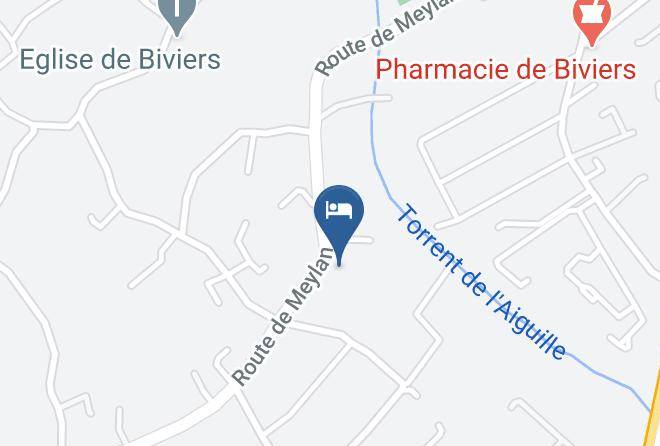 Isere - Florenilo Chateau Chambres D'hotes Maps