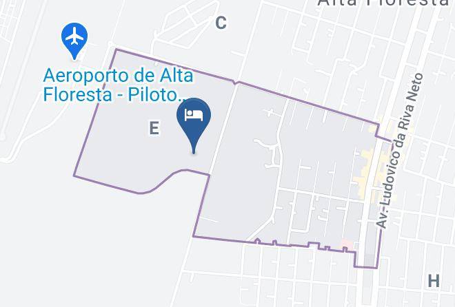 Alta Floresta - Floresta Amazonica Hotel Maps