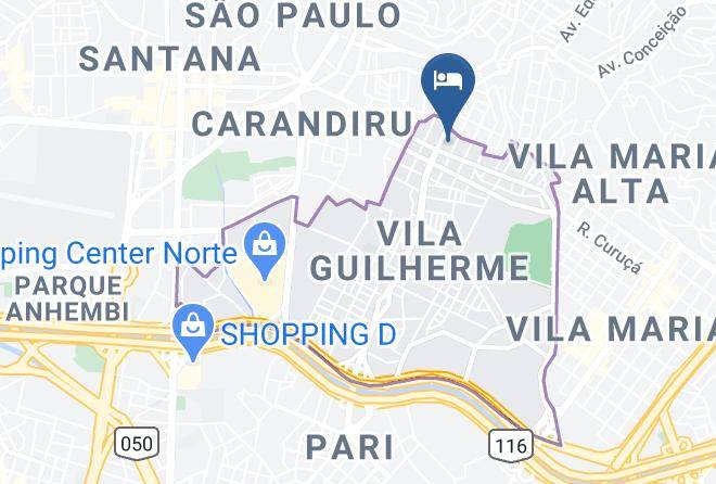 Sao Paulo Vila Guilherme - Floresta Hotel Maps