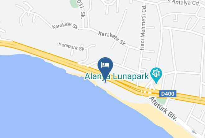 Alanya - Floria Beach Hotel Maps