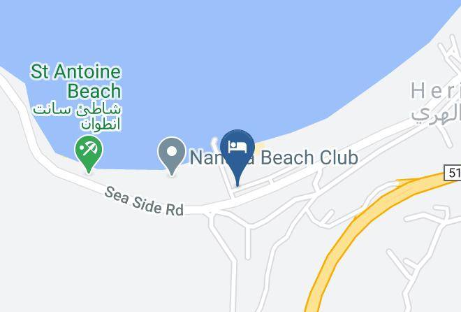 El Batroun - Florida Beach Hotel & Resort Maps