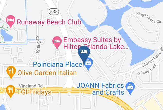 Osceola - Florida First Class Vacation Homes Maps