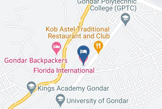 Gonder - Florida International Hotel Maps