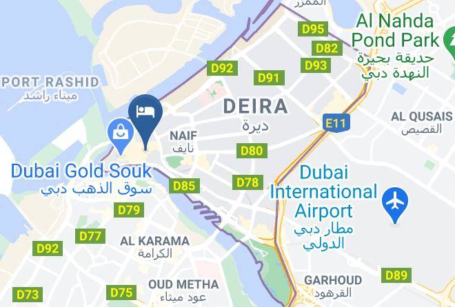 Dubai - Florida Square Hotel Maps