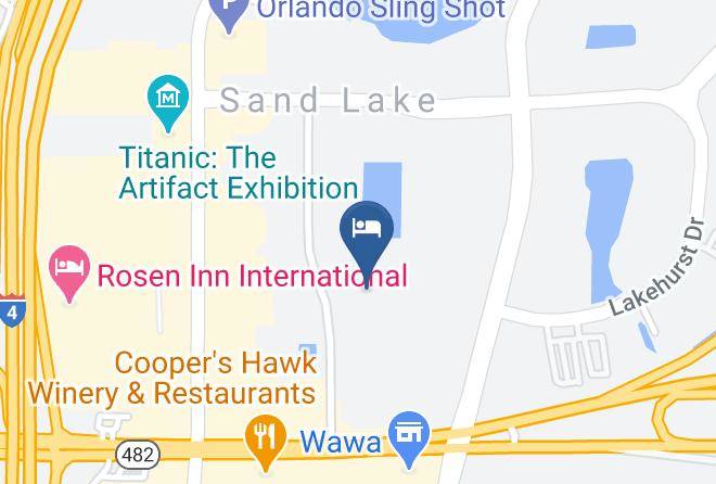 Orange - Baymont By Wyndham Orlando International Drive Maps