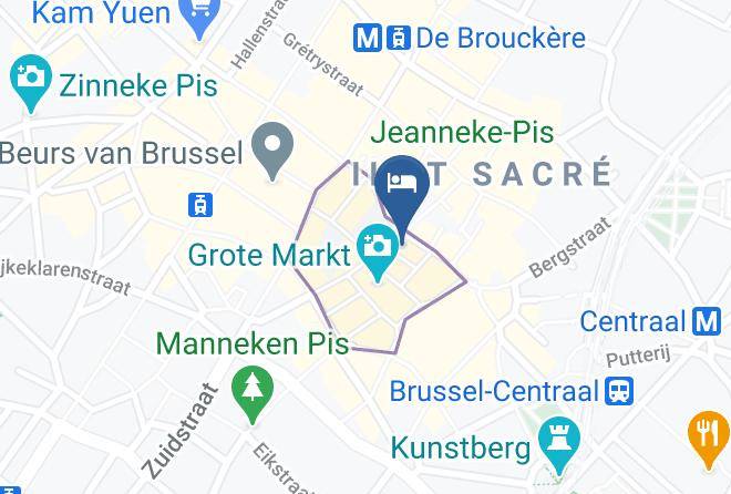 Brussels - Floris Hotel Arlequin Maps