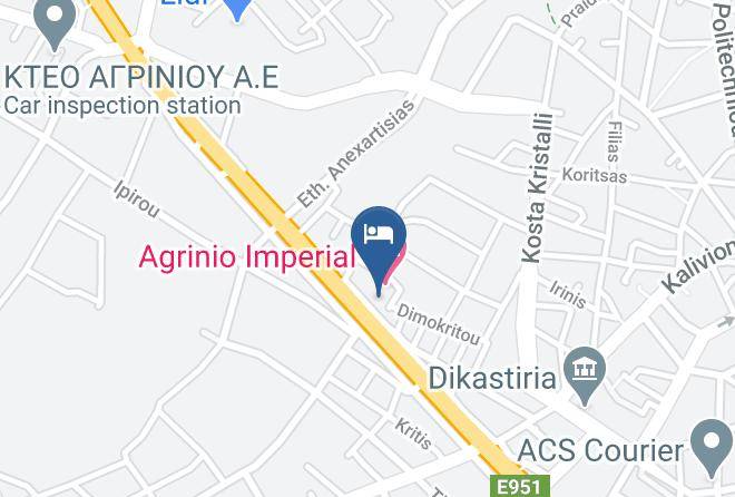 Aitolia And Akarnania - Floros Sa Maps