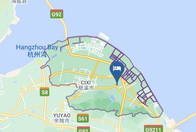 Ningbo - Flower Garden Hotel Maps