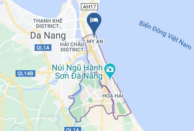 Flower Hotel Da Nang Map