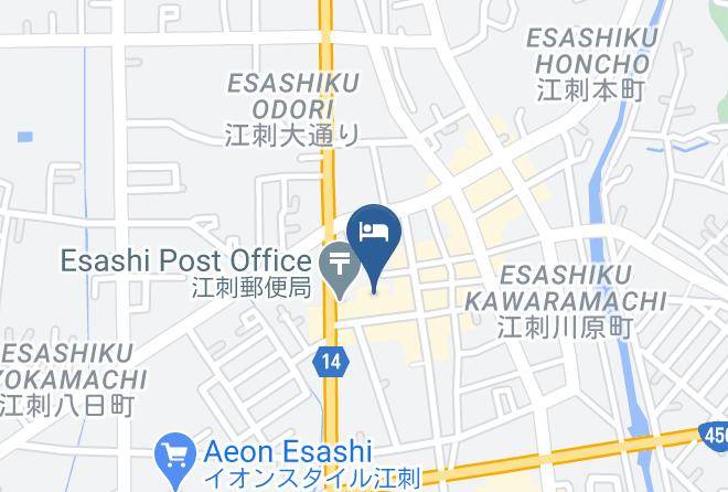 Oshu City - Flower Hotel Maps