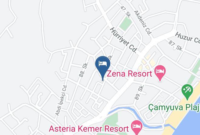 Kemer - Flower Hotel Maps